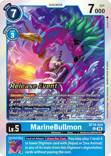 MarineBullmon [BT19-024] [Release Special Booster Ver.2.0 Promos]