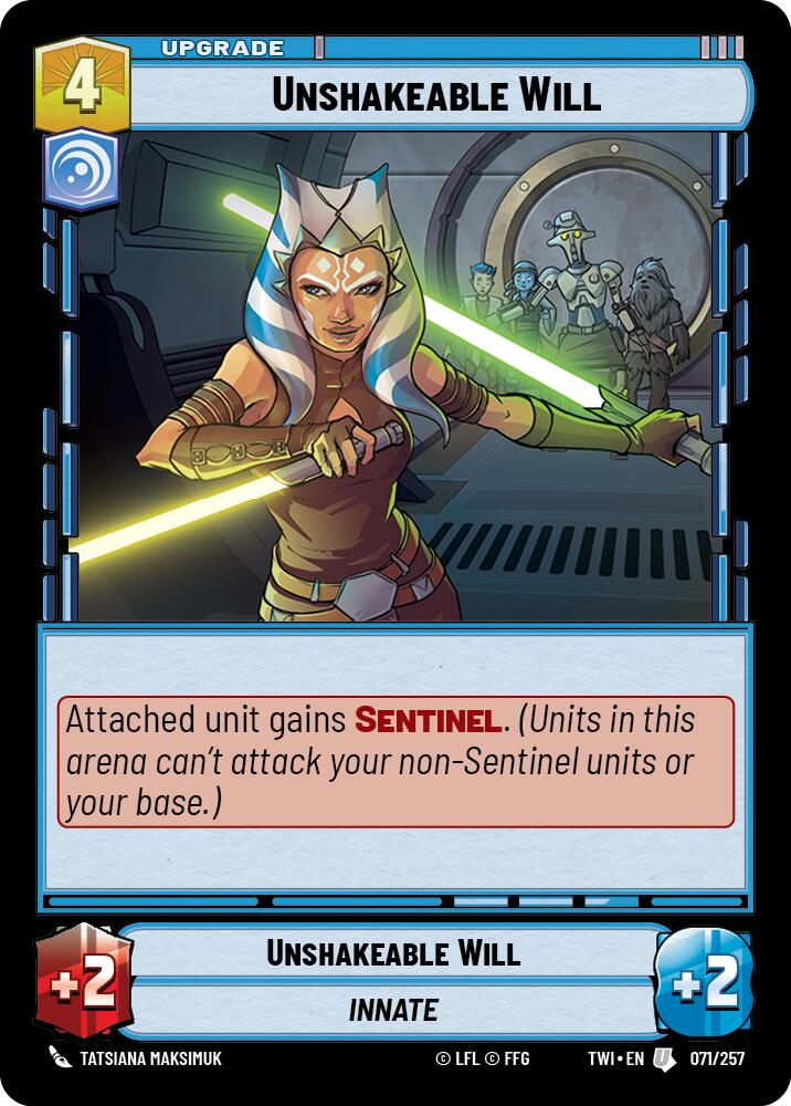 Unshakeable Will (071/257) (071/257) [Twilight of the Republic]