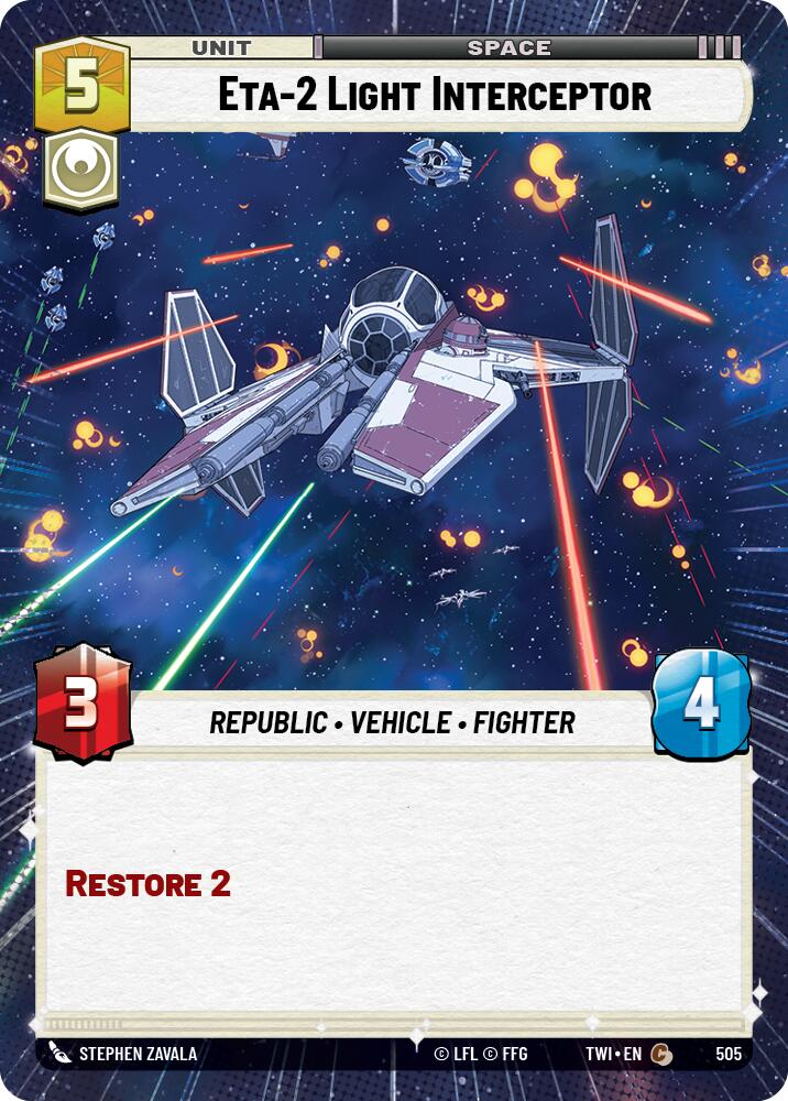 Eta-2 Light Interceptor (505) (Hyperspace) (505) [Twilight of the Republic]