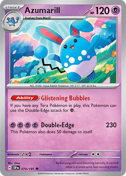 Azumarill (074/191) [Scarlet & Violet: Surging Sparks]