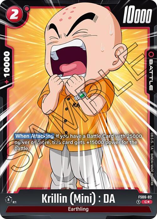 Krillin (Mini) : DA (Bonus Pack Alternate Art) [Starter Deck: Son Goku (Mini)]