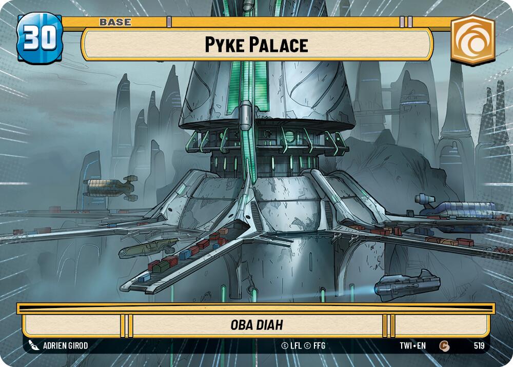 Pyke Palace // Battle Droid (519 // T03) (Hyperspace) (519 // T03) [Twilight of the Republic]