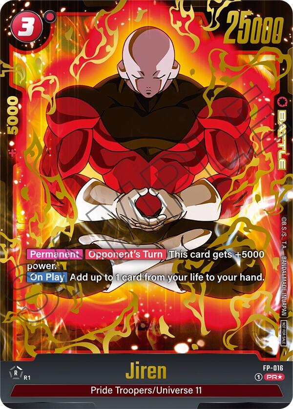 Jiren (FP-016) (Selection Pack 01) [Tournament and Championship Promos]