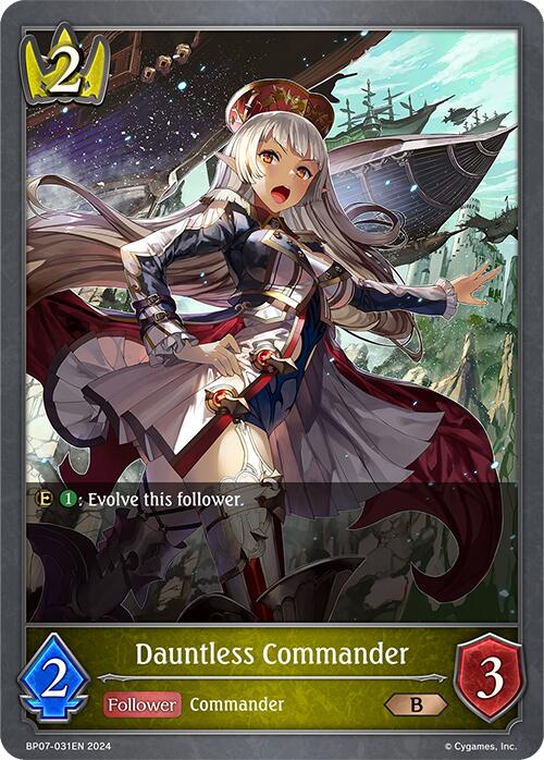 Dauntless Commander (BP07-031EN) [BP07: Verdant Steel]