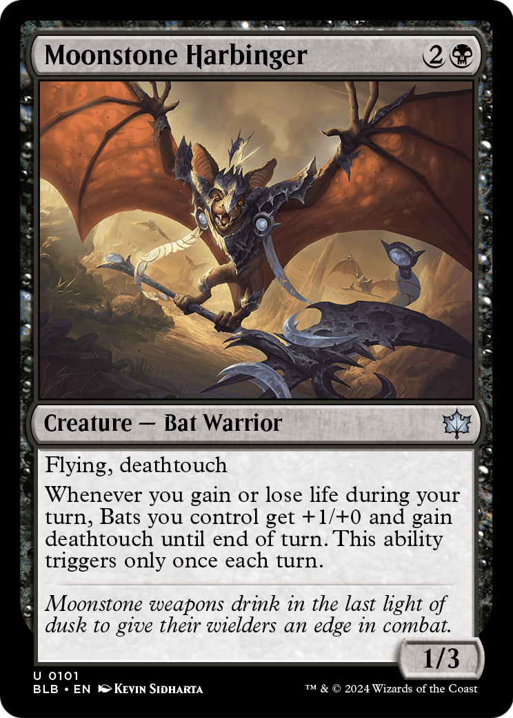 Moonstone Harbinger (BLB-101) [Bloomburrow]
