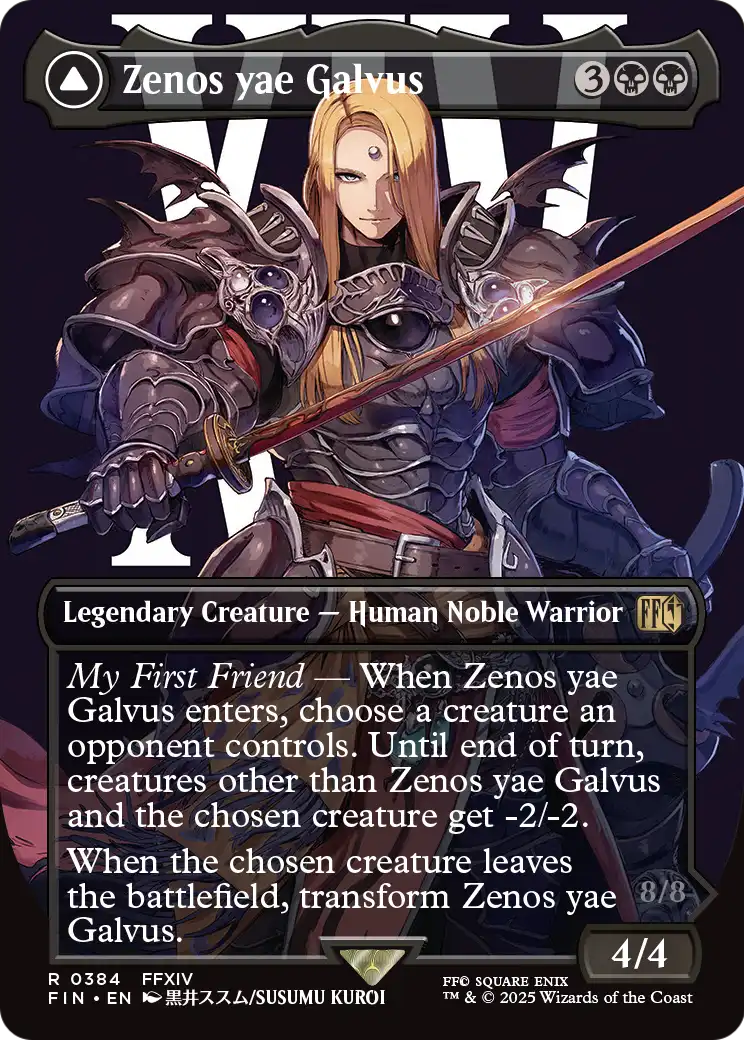 Zenos yae Galvus (Borderless) (FIN-384) [FINAL FANTASY] Foil