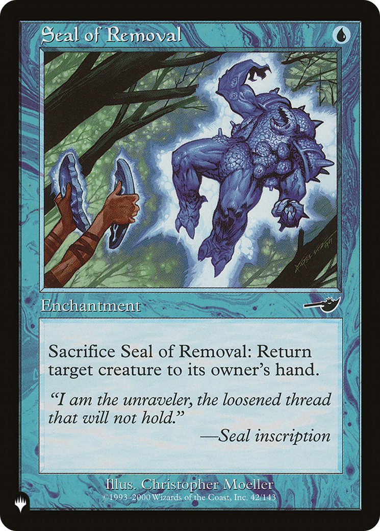 Seal of Removal (LIST-42/143) [The List]