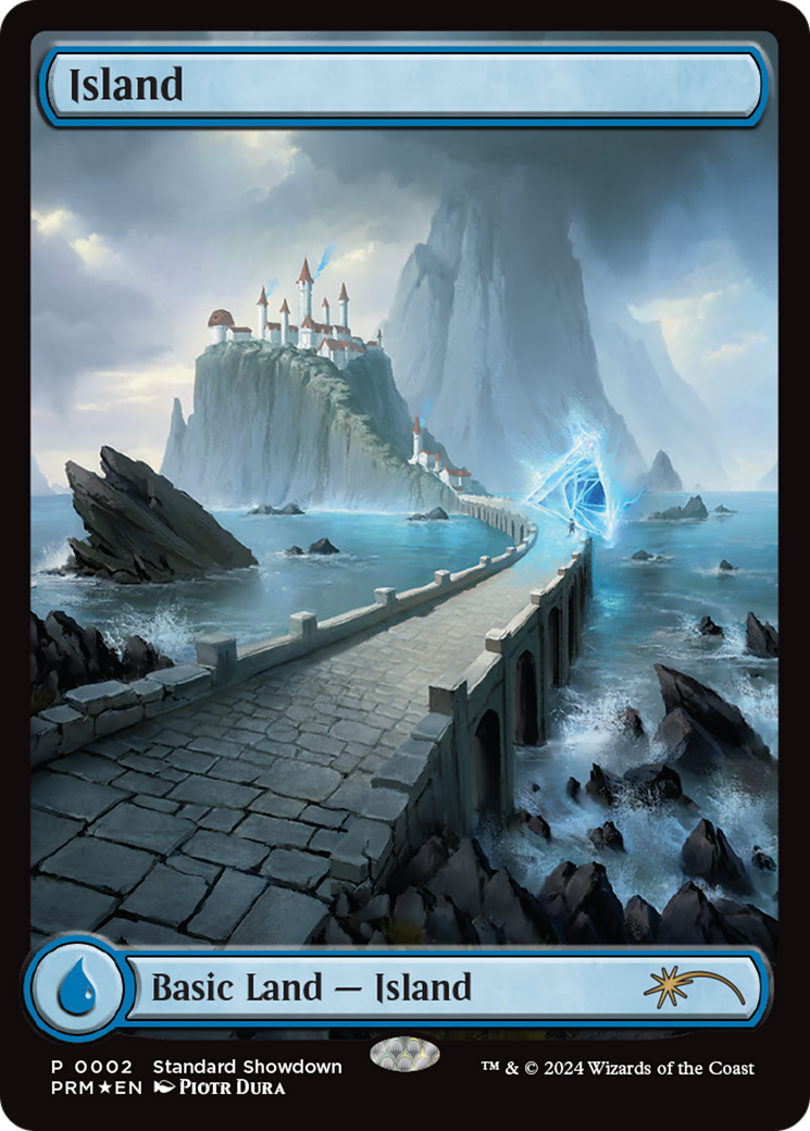 Island (Piotr Dura) (SSP-002) [MKM Standard Showdown] Foil
