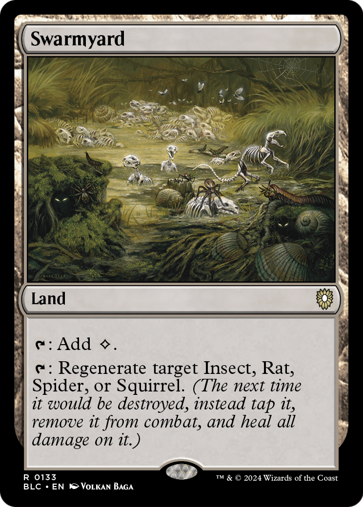 Swarmyard (BLC-133) [Bloomburrow Commander]