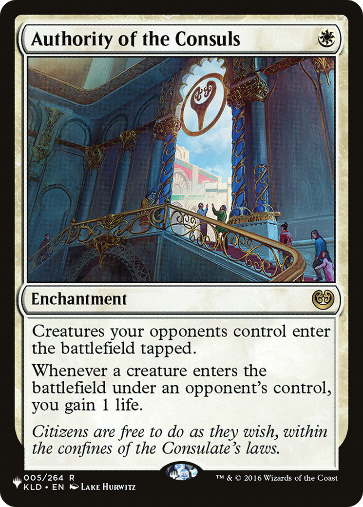 Authority of the Consuls (LIST-005/264) [The List]