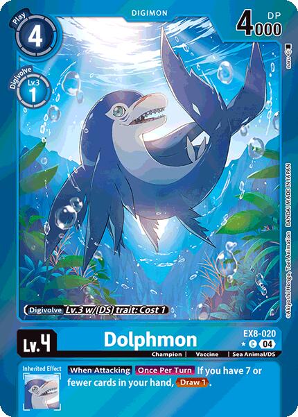 Dolphmon [EX8-020] (Limited Foil) [Chain of Liberation]