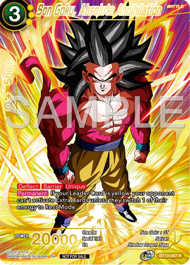 Son Goku, Absolute Annihilation (Championship 2024 Finals Pack) (Gold Stamped) (BT10-097) [Tournament Promotion Cards]