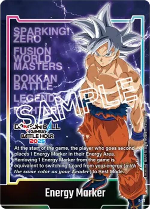 Energy Marker (Dragon Ball Games Battle Hour 2025 Promo Card Set) (E-22) [Fusion World Energy Markers]