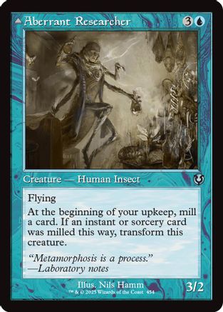 Aberrant Researcher (Retro Frame) (INR-454) [Innistrad Remastered]