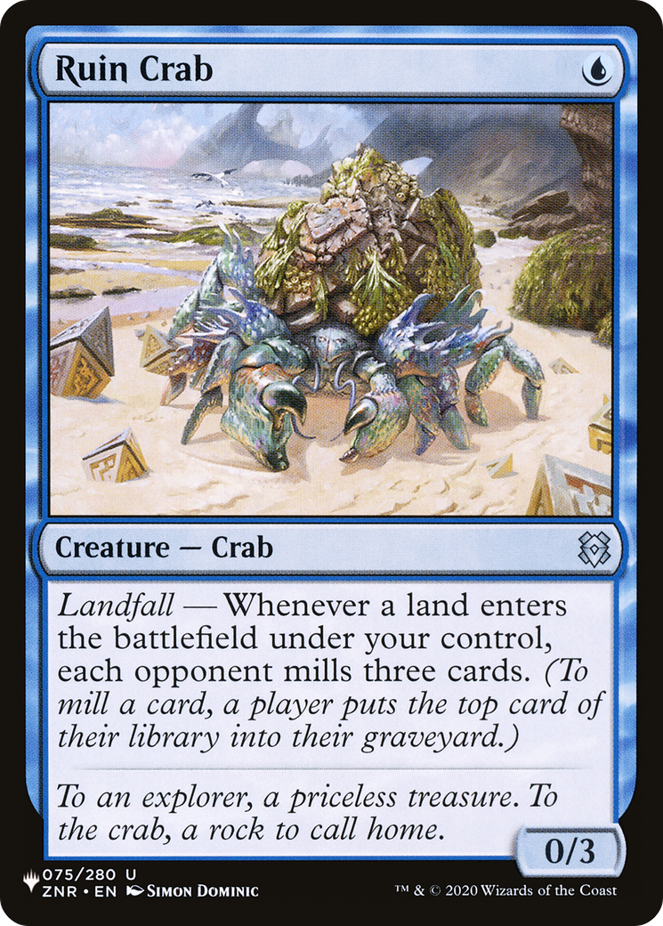 Ruin Crab (LIST-075/280) [The List]