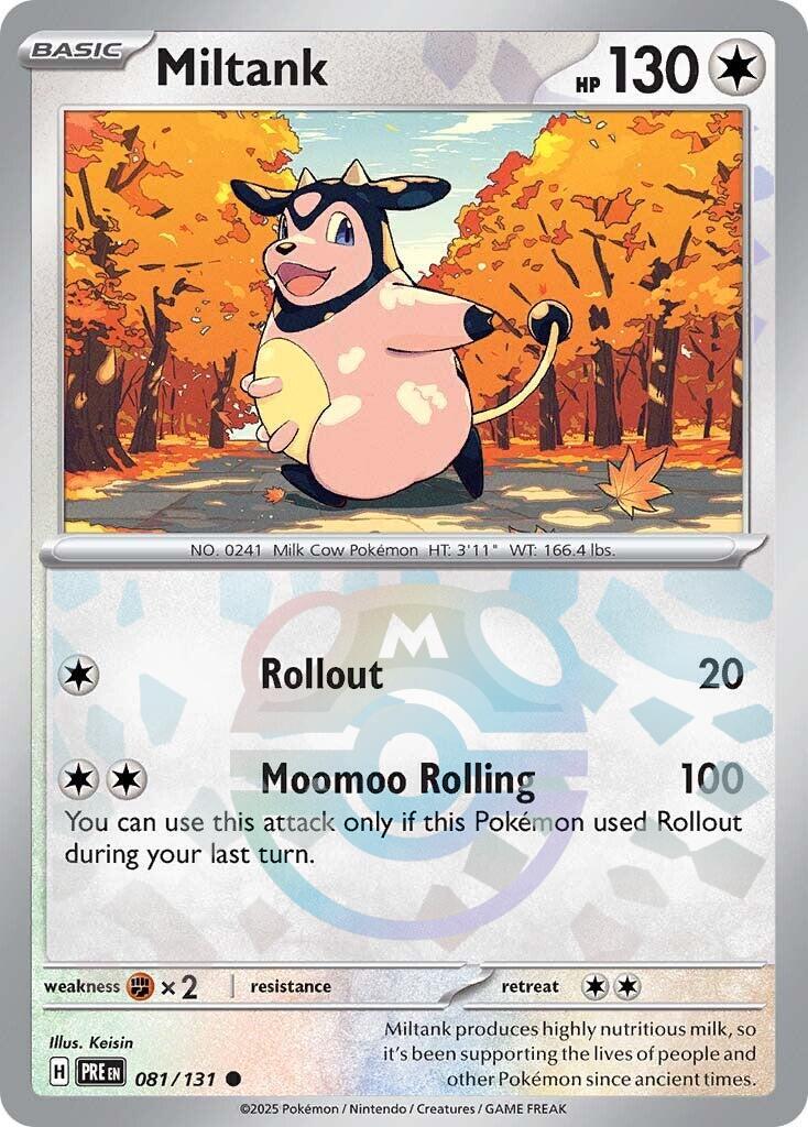 Miltank (081/131) (Master Ball Pattern) [Scarlet & Violet: Prismatic Evolutions]