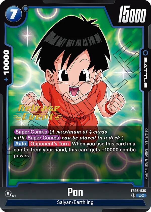 Pan [New Adventure Release Event Cards]