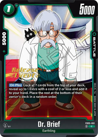 Dr. Brief [New Adventure Release Event Cards]