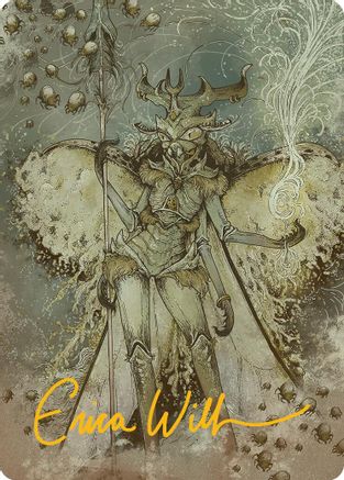 Aatchik, Emerald Radian Art Card (6/54) (Gold-Stamped Signature) (AADFT-006) [Art Series: Aetherdrift]