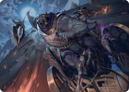 Zahur, Glory's Past Art Card (AADFT-010) [Art Series: Aetherdrift]
