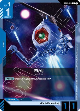 Ball (GD01-015) - Edition Beta