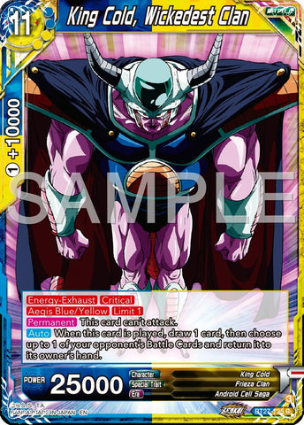 King Cold, Wickedest Clan (BT27-135) [History of Z]