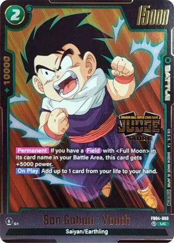 Son Gohan : Youth (Judge Pack 03) [Fusion World Tournament Cards]