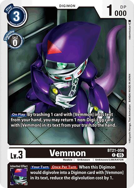Vemmon [BT21-056] [World Convergence]