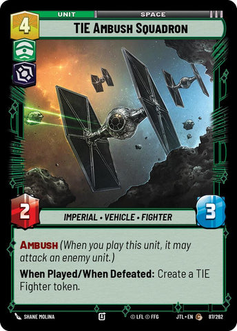 TIE Ambush Squadron (087/262) (087/257) [Jump to Lightspeed]