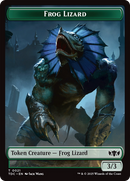 Frog Lizard // Dragon (0014) Double-Sided Token [Tarkir: Dragonstorm Commander Tokens]