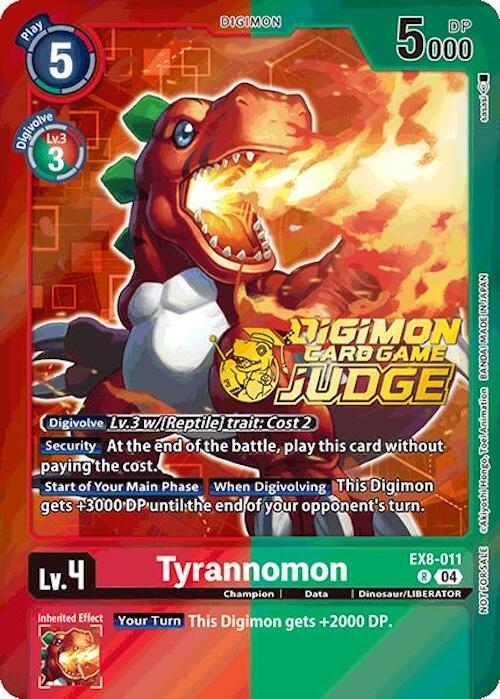 Tyrannomon [EX8-011] (Judge Pack 2025 Wave 1) [Chain of Liberation Promos]
