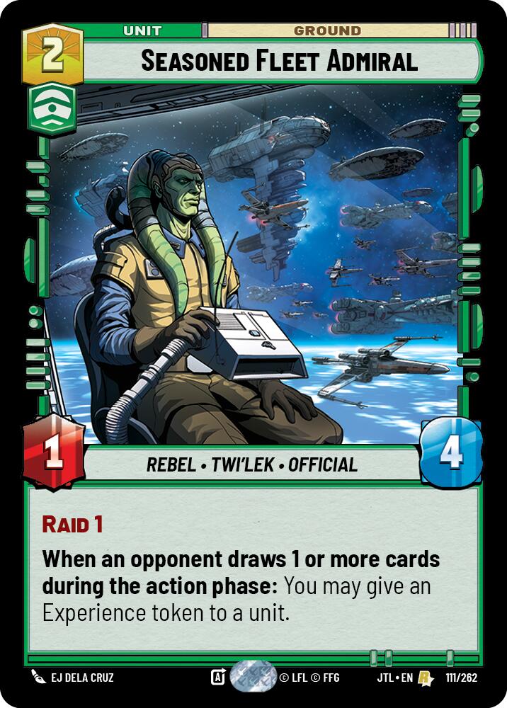 Seasoned Fleet Admiral (111/262) (111/262) [Jump to Lightspeed]