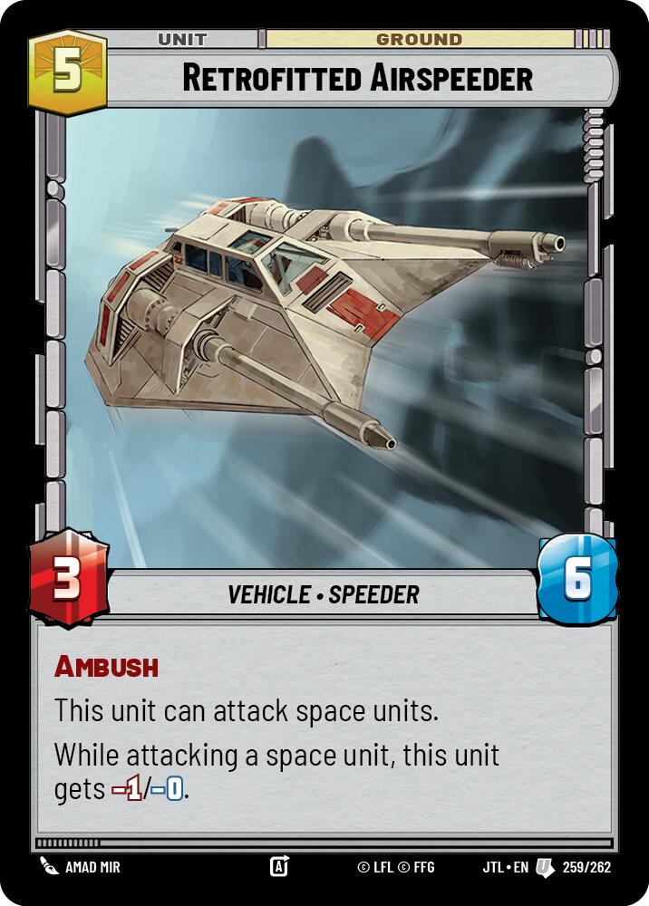 Retrofitted Airspeeder (259/262) (259/262) [Jump to Lightspeed]