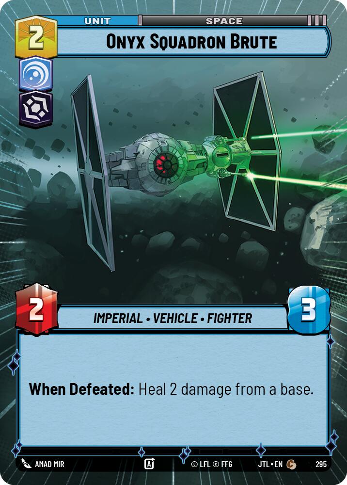 Onyx Squadron Brute (295) (Hyperspace) (295) [Jump to Lightspeed]