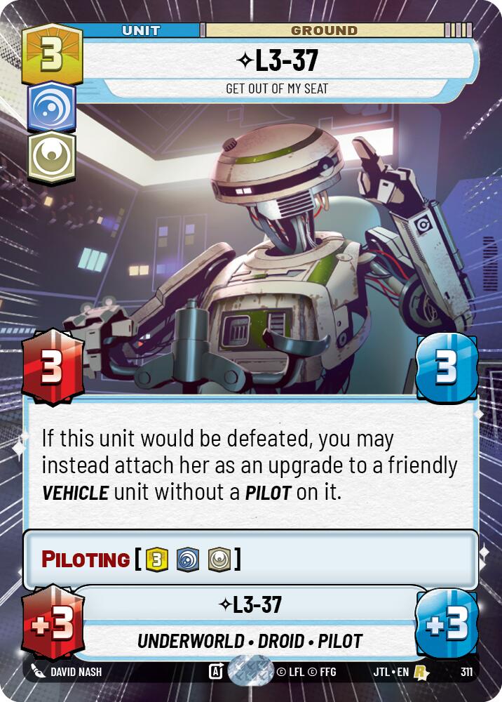 L3-37 - Get Out Of My Seat (311) (Hyperspace) (311) [Jump to Lightspeed]