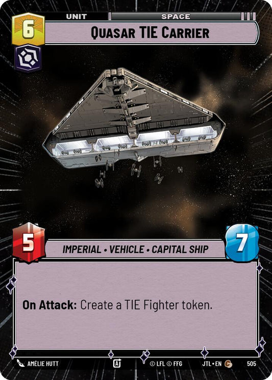 Quasar TIE Carrier (505) (Hyperspace) (505) [Jump to Lightspeed]