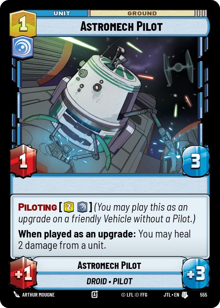 Astromech Pilot (555) (555) [Jump to Lightspeed]