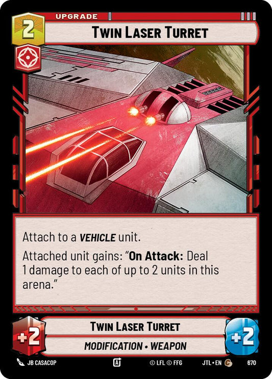 Twin Laser Turret (670) (670) [Jump to Lightspeed]
