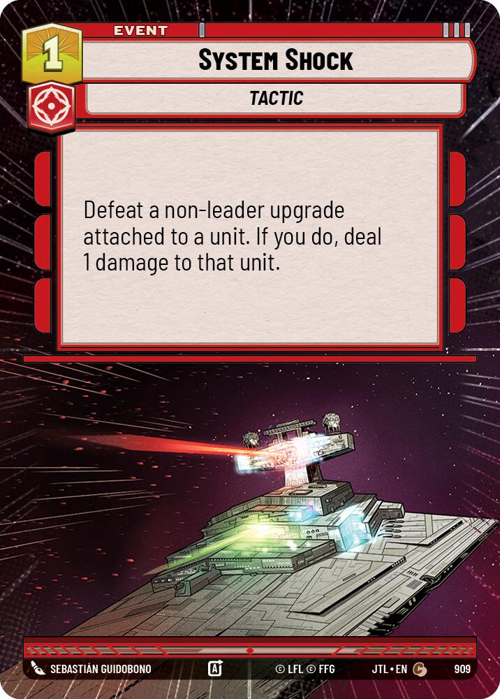 System Shock (909) (Hyperspace Foil) (909) [Jump to Lightspeed]
