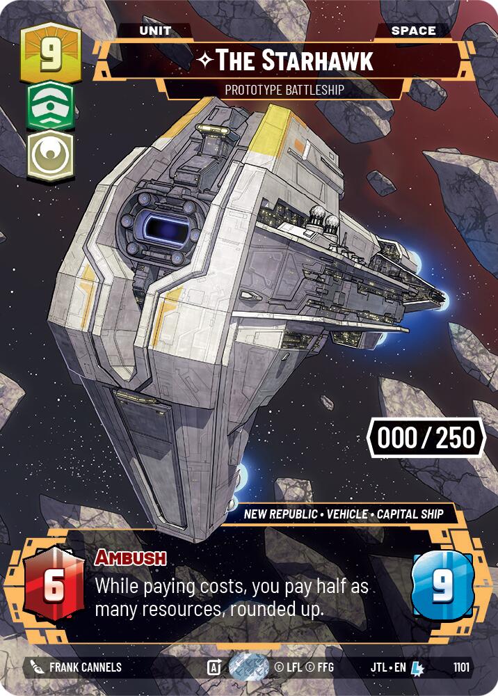 The Starhawk - Prototype Battleship (1101) (Serialized) (1101) [Jump to Lightspeed]