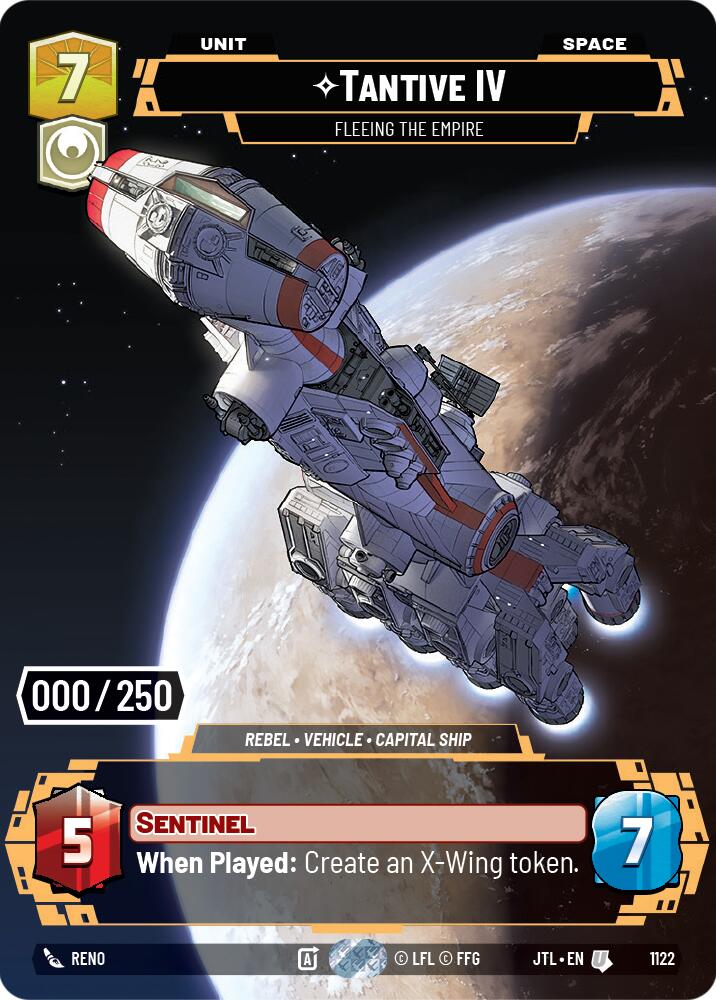 Tantive IV - Fleeing the Empire (1122) (Serialized) (1122) [Jump to Lightspeed]