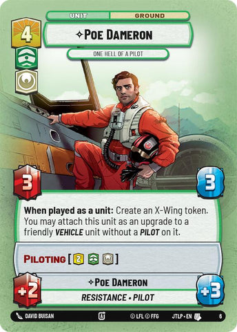 Poe Dameron - One Hell of a Pilot (6) [Jump to Lightspeed: Weekly Play]