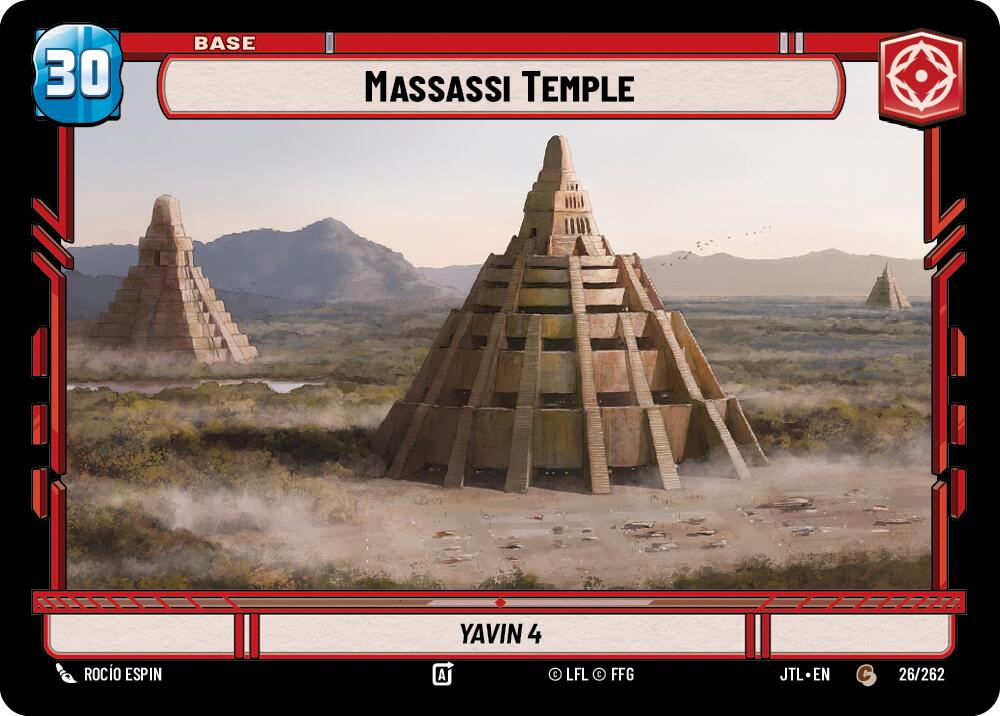 Massassi Temple // TIE Fighter (026/262 // T01/T04) (026/262 // T01/T04) [Jump to Lightspeed]