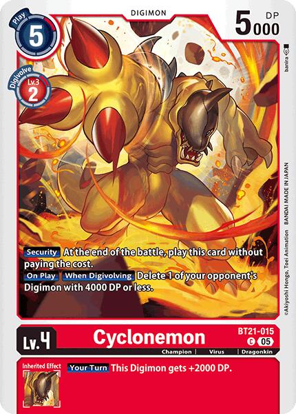 Cyclonemon [BT21-015] [World Convergence]