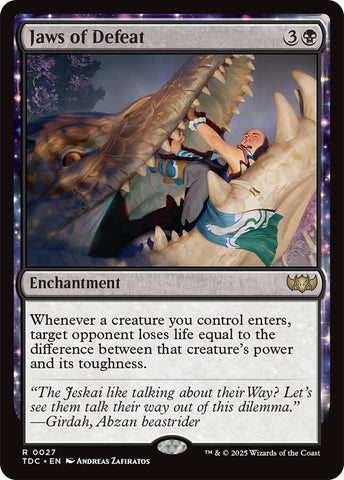 Jaws of Defeat [Tarkir: Dragonstorm Commander]