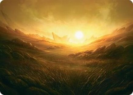 Plains Art Card (31/54) (AATDM-031) [Art Series: Tarkir: Dragonstorm]