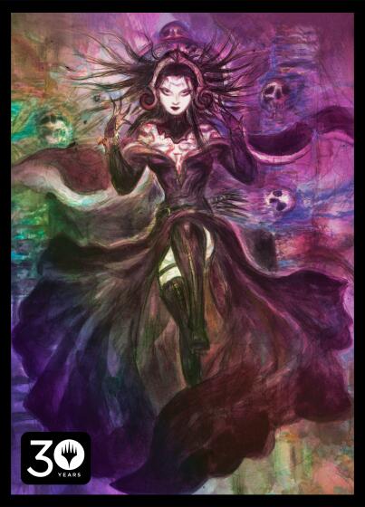 Card Sleeves 80ct - Liliana, Dreadhorde General (Foil)