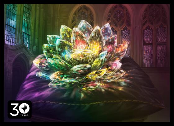 Card Sleeves 80ct - Jeweled Lotus (Foil)