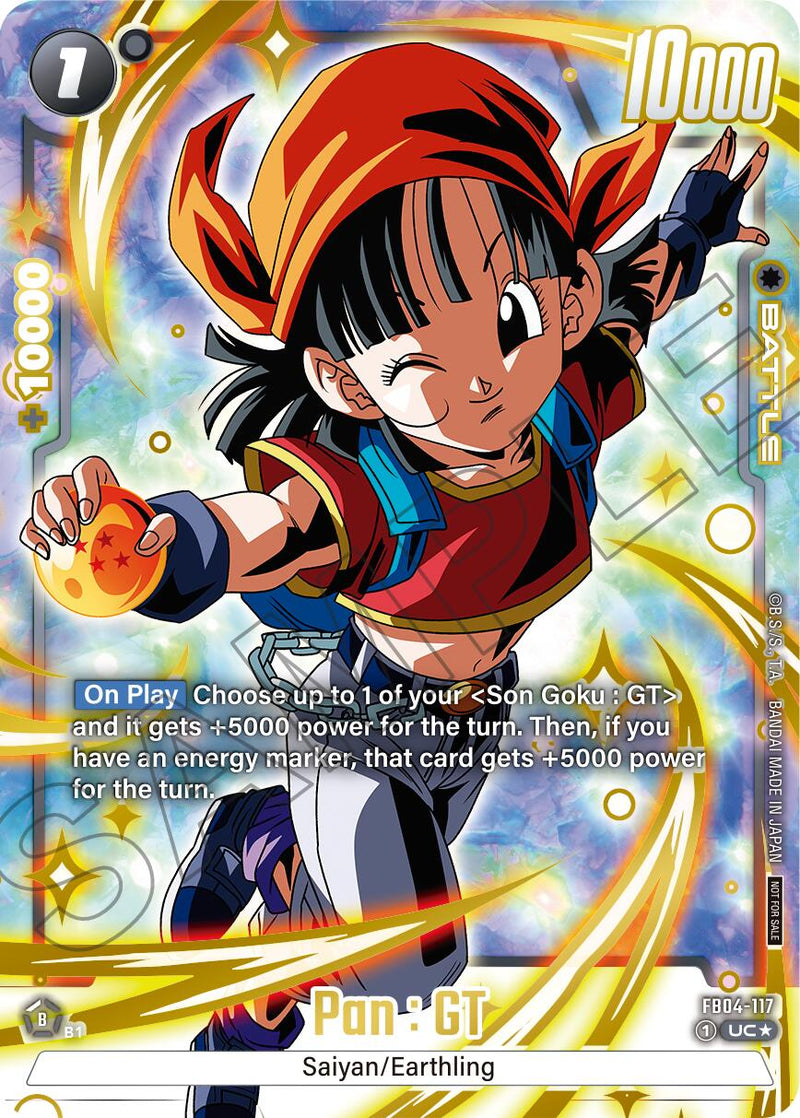 Pan : GT (Alternate Art - Limited Pack 01) [Fusion World Promotion Cards]