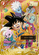 Son Goku (Mini) : DA (Serial Numbered) [Fusion World Promotion Cards]